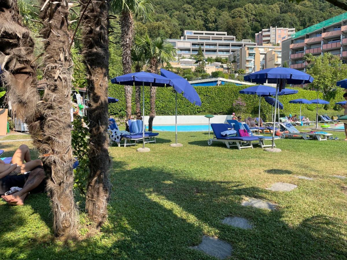 Ferien Am Luganer See Mit Seesicht Bissone Exterior foto