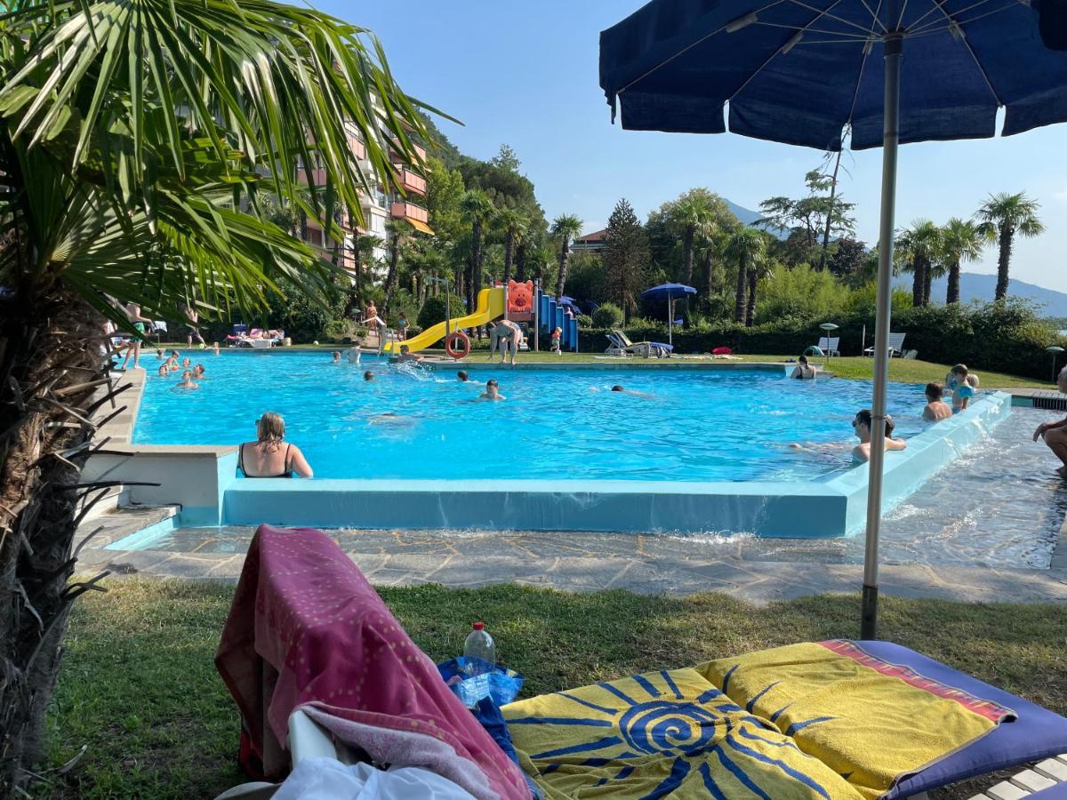Ferien Am Luganer See Mit Seesicht Bissone Exterior foto